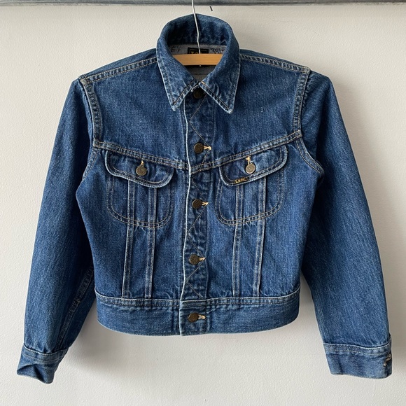Vintage 70’s Lee Sanforized Denim Jacket - Picture 1 of 16